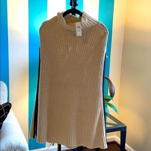 MUST HAVE!  Sleeveless Tan Crochet Pullover